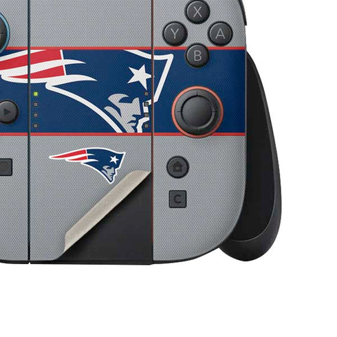 NFL New England Patriots Zone Block Nintendo Switch 2 (2025) Joy-Con Controller Skin
