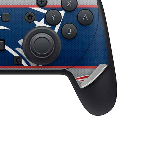 NFL New England Patriots Zone Block Nintendo Switch 2 (2025) Pro Controller Skin