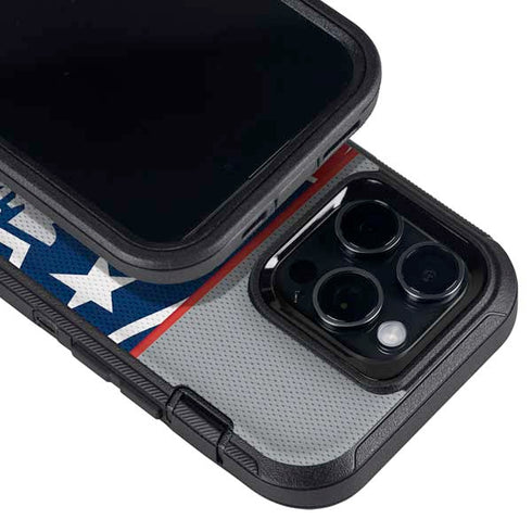 NFL New England Patriots Zone Block Otterbox Defender iPhone Skin
