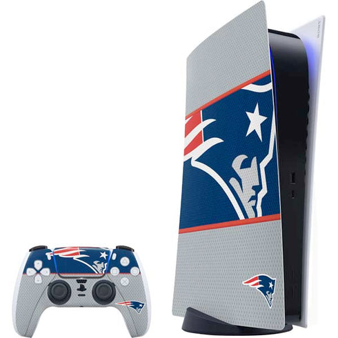 NFL New England Patriots Zone Block PlayStation PS5 Skins
