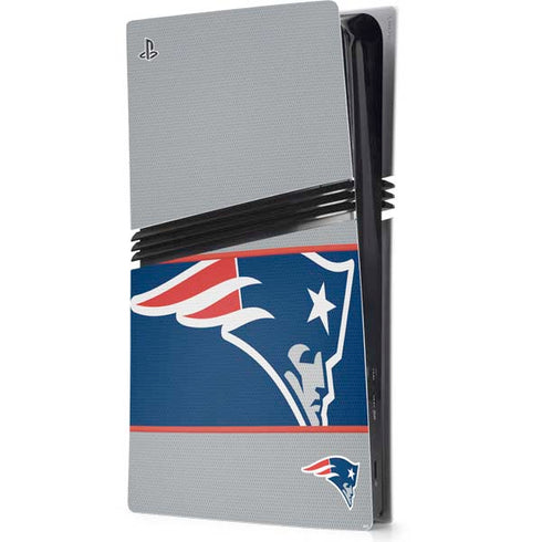 NFL New England Patriots Zone Block PS5 Pro Console Skin