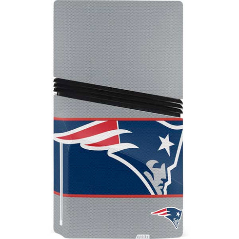 NFL New England Patriots Zone Block PS5 Pro Disk Console Skin
