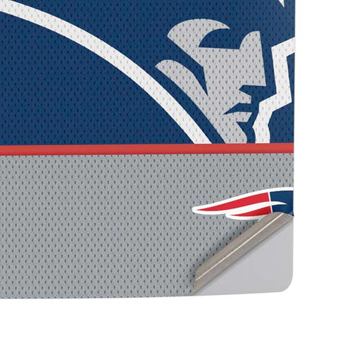 NFL New England Patriots Zone Block PS5 Pro Disk Console Skin