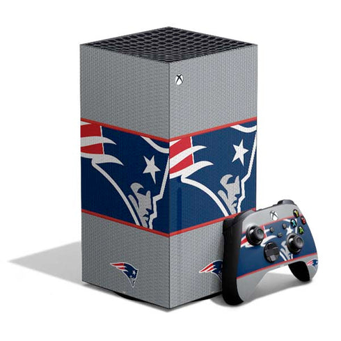 NFL New England Patriots Zone Block XBox Series X Digital Edition Bundle Skin