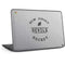 NHL New Jersey Devils Black Text HP Chromebook Skin