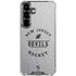NHL New Jersey Devils Black Text Galaxy S26 Clear Case