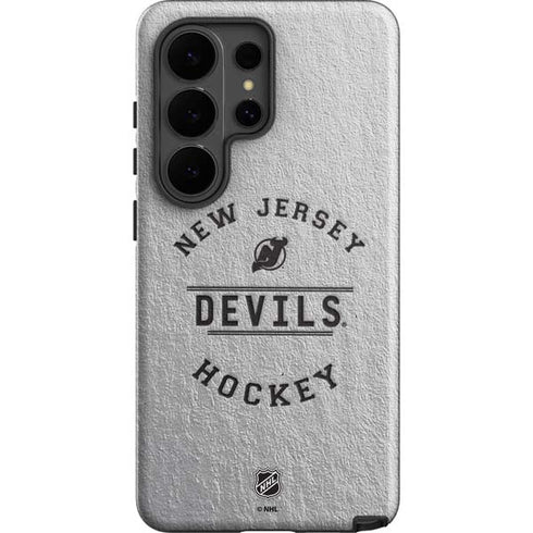 NHL New Jersey Devils Black Text Galaxy S26 Ultra Impact Case