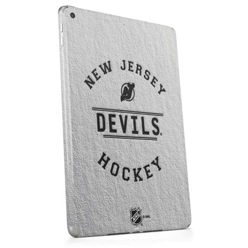NHL New Jersey Devils Black Text Apple iPad Skin
