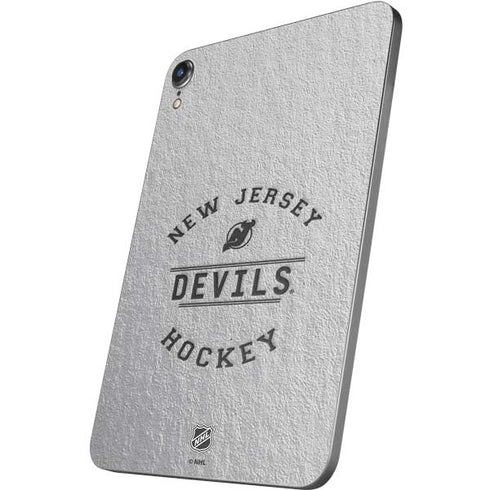 NHL New Jersey Devils Black Text Apple iPad Mini Skin
