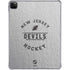NHL New Jersey Devils Black Text iPad Pro 11in (2024) Clear Case