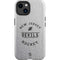 NHL New Jersey Devils Black Text iPhone 15 Impact Case