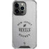 NHL New Jersey Devils Black Text iPhone 16 Pro Clear Case