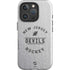 NHL New Jersey Devils Black Text iPhone 16 Pro Impact Case