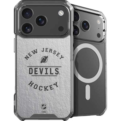NHL New Jersey Devils Black Text iPhone 18 Pro Max MagSafe Case