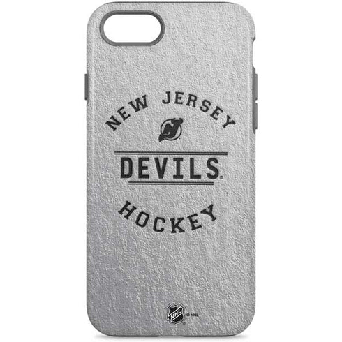 NHL New Jersey Devils Black Text iPhone Cases