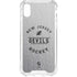 NHL New Jersey Devils Black Text iPhone XS Clear Case