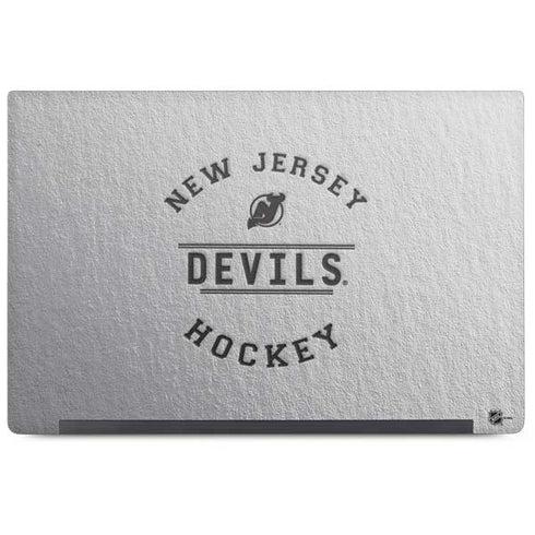 NHL New Jersey Devils Black Text Dell Latitude Skin