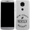 NHL New Jersey Devils Black Text Moto E5 Plus Skin