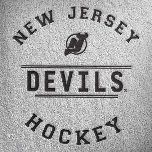 NHL New Jersey Devils Black Text Moto G6 Skin