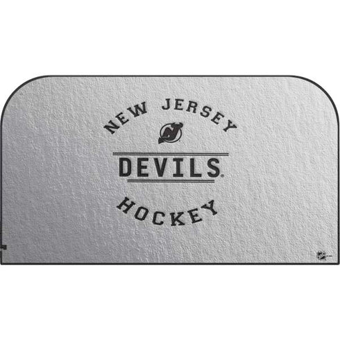 NHL New Jersey Devils Black Text Nintendo Switch 2 (2025) with Joy-Con Skin