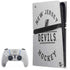 NHL New Jersey Devils Black Text PlayStation PS5 Skins