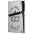 NHL New Jersey Devils Black Text PS5 Pro Console Skin