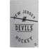 NHL New Jersey Devils Black Text PS5 Slim Digital Edition Console Skin