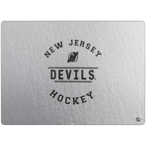 NHL New Jersey Devils Black Text Surface Laptop 7 13.8in Skin