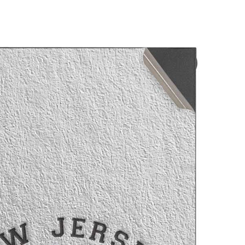 NHL New Jersey Devils Black Text XBox Series X Digital Edition Console Skin