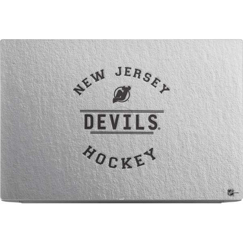 NHL New Jersey Devils Black Text Dell XPS Skin