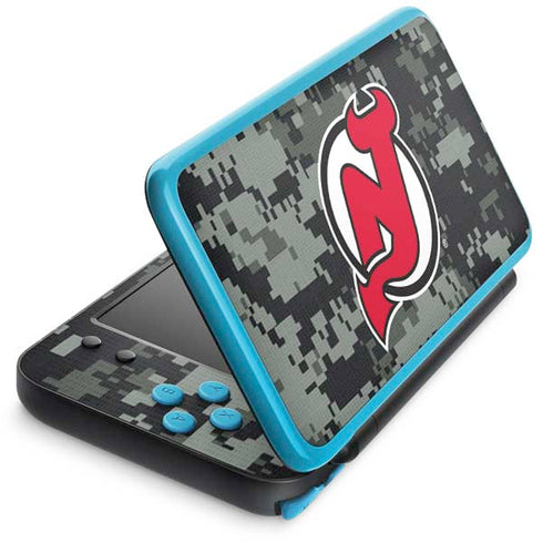 NHL New Jersey Devils Camo Nintendo Skins