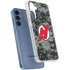 NHL New Jersey Devils Camo Galaxy A35 5G Clear Case