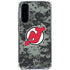 NHL New Jersey Devils Camo Galaxy A36 5G Clear Case