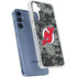 NHL New Jersey Devils Camo Galaxy A55 5G Clear Case