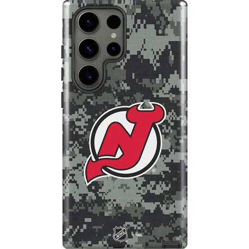 NHL New Jersey Devils Camo Galaxy S23 Ultra Pro Case