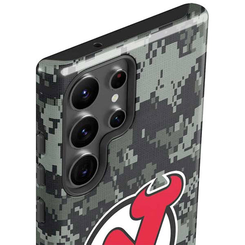 NHL New Jersey Devils Camo Galaxy S23 Ultra Pro Case