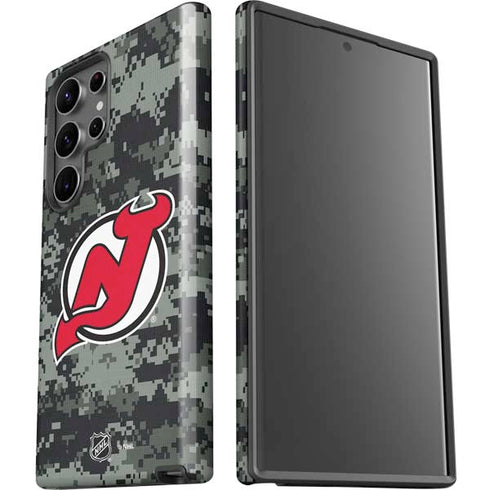 NHL New Jersey Devils Camo Galaxy S23 Ultra Pro Case