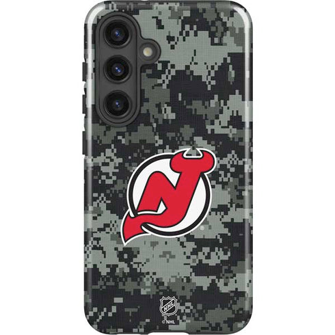 NHL New Jersey Devils Camo Galaxy S25 Impact Case