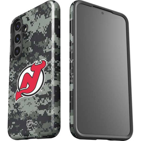 NHL New Jersey Devils Camo Galaxy S25 Impact Case