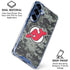 NHL New Jersey Devils Camo Galaxy S25 Clear Case