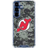 NHL New Jersey Devils Camo Galaxy S25 Plus Clear Case