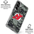 NHL New Jersey Devils Camo Galaxy S26 Clear Case