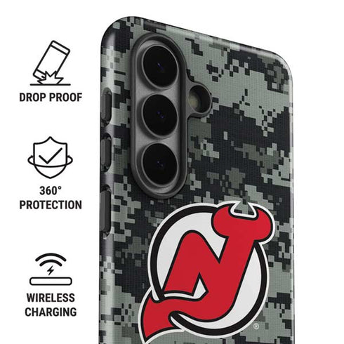 NHL New Jersey Devils Camo Galaxy S26 Impact Case