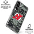 NHL New Jersey Devils Camo Galaxy S26 Plus Clear Case