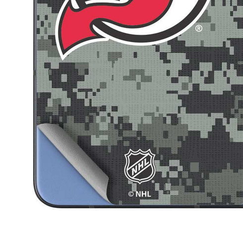NHL New Jersey Devils Camo Galaxy Z Fold5 5G Skin