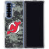NHL New Jersey Devils Camo Galaxy Z Fold6 Clear Case
