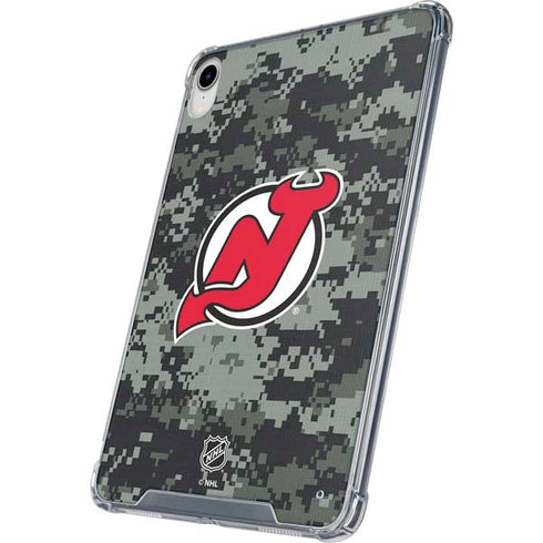 NHL New Jersey Devils Camo iPad 11th Gen (2025) Clear Case