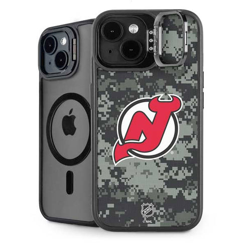 NHL New Jersey Devils Camo iPhone 13 Kickstand Case