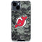 NHL New Jersey Devils Camo iPhone 15 Clear Case