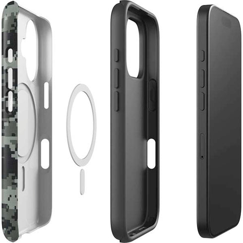 NHL New Jersey Devils Camo iPhone 16 Plus Magsafe Impact Case
